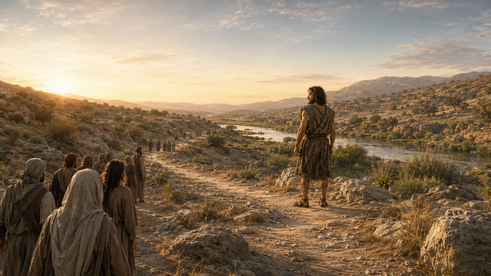 A wilderness path represents the promised messenger preparing the Lord’s way.